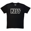 KISS Band Logo Mono T Shirt product image 1
