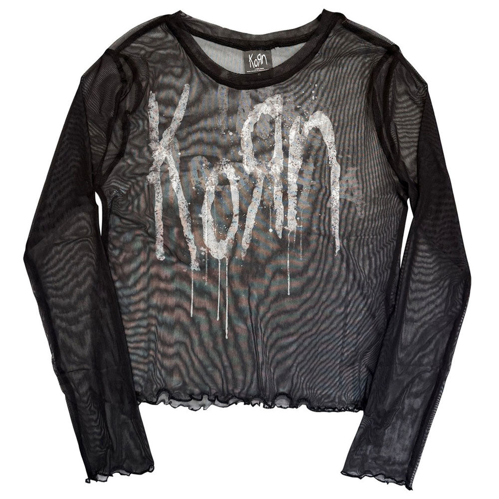 Korn Still A Freak Mesh Crop Top product image 1