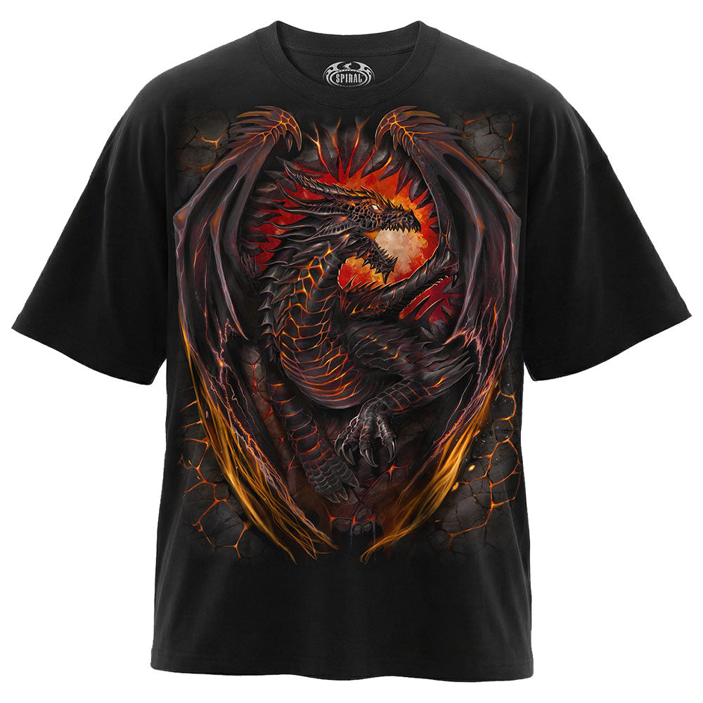 Spiral - DRAGON FURNACE - Box T-Shirt Black product image 1