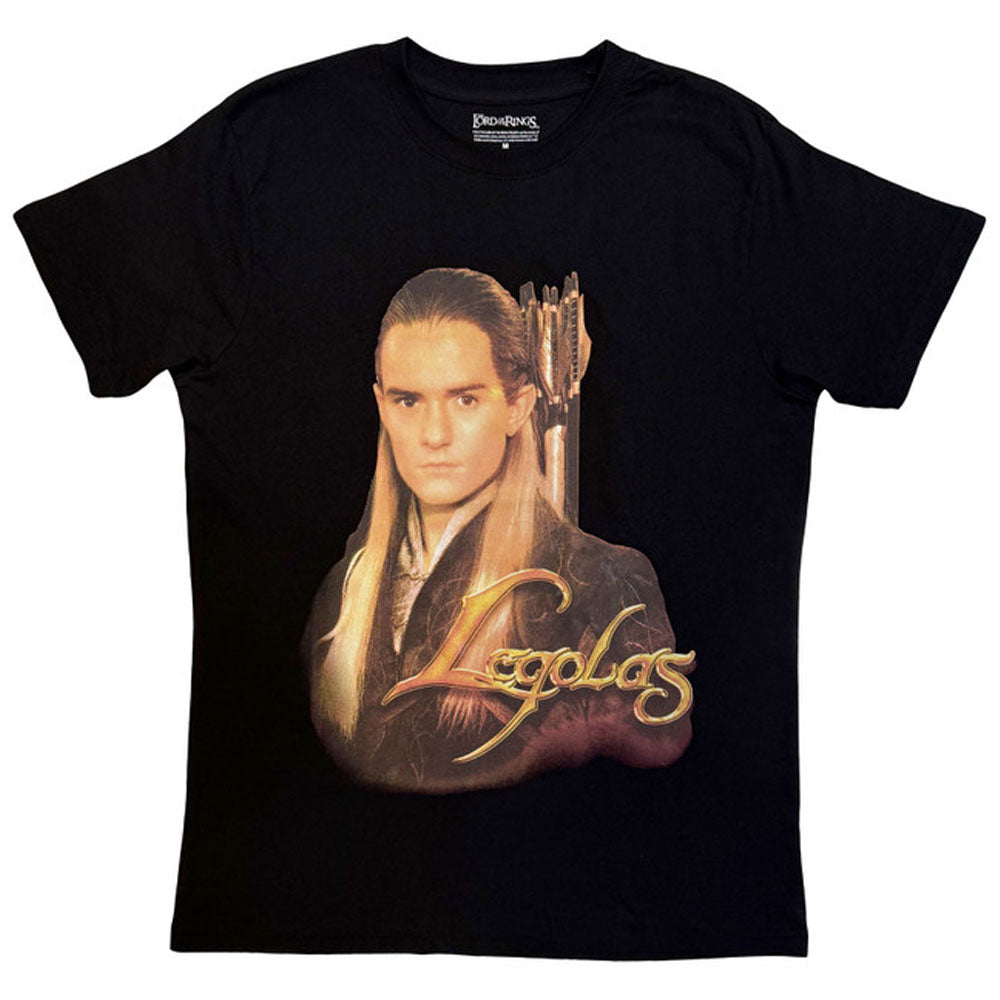 Lord of the Rings Legolas Gold Text T Shirt product image 1