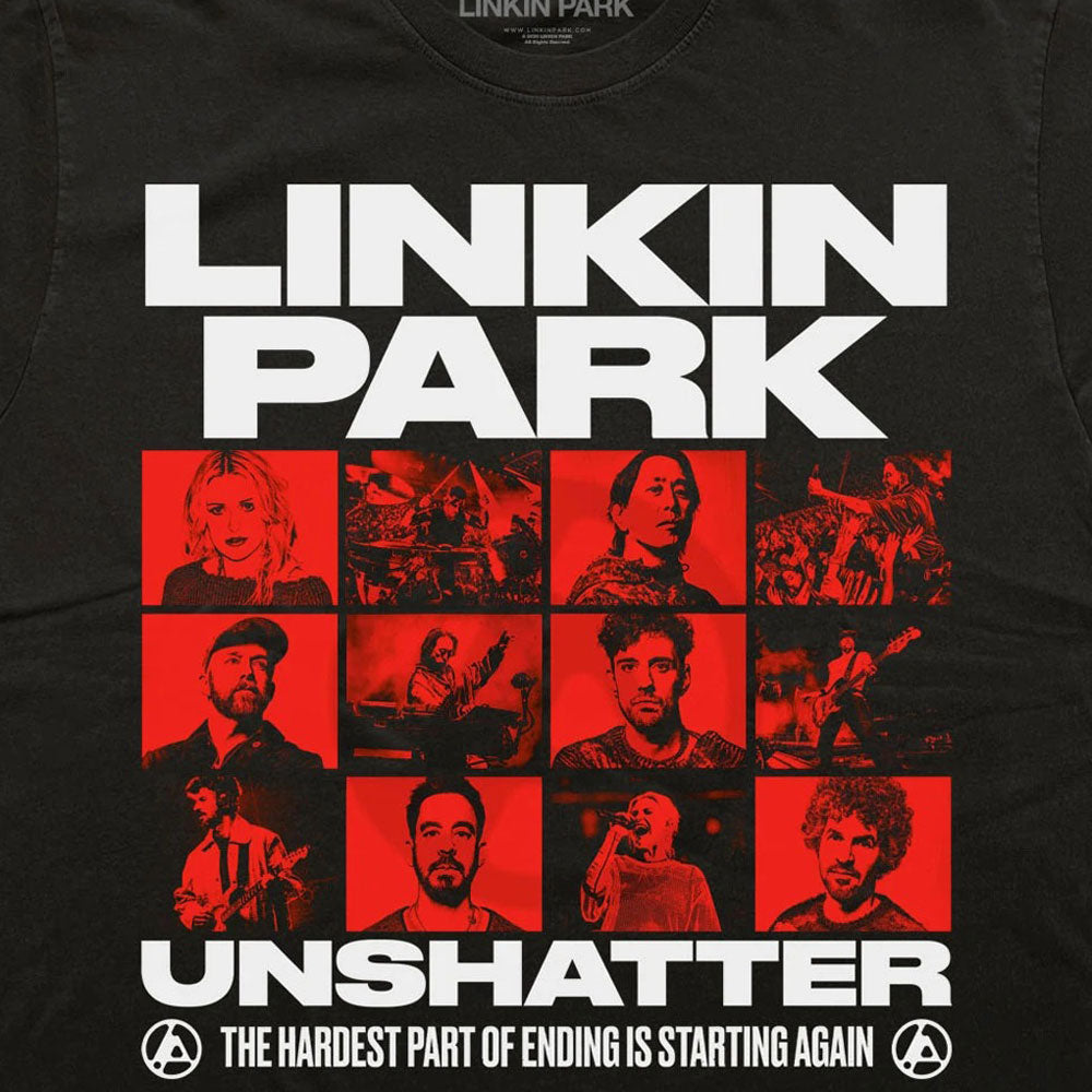 Linkin Park Unshatter Box Photos T Shirt product image 2