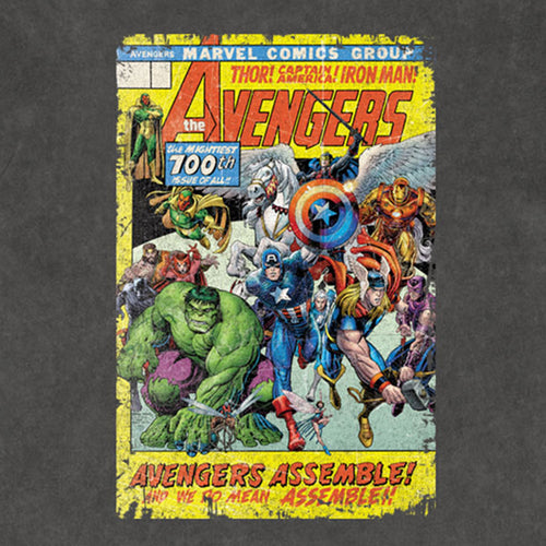 Avengers Assemble 700 Limited Premium Wash T Shirt product image 2