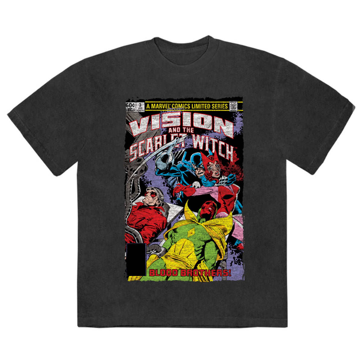 Vision Scar Witch Blood Bros Limited Premium Wash T Shirt product image 1