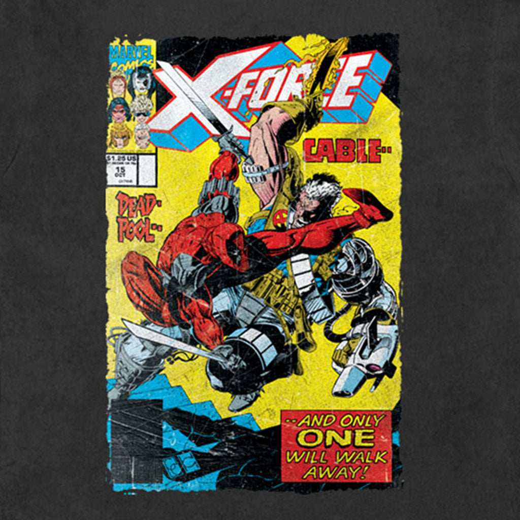 X-Force Cable & Deadpool Limited Premium Wash T Shirt product image 2