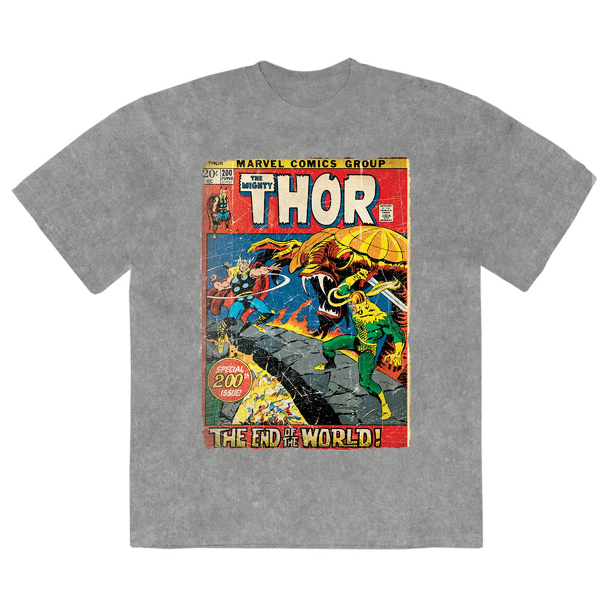 Thor End Of The World Limited Premium Wash T Shirt product image 1