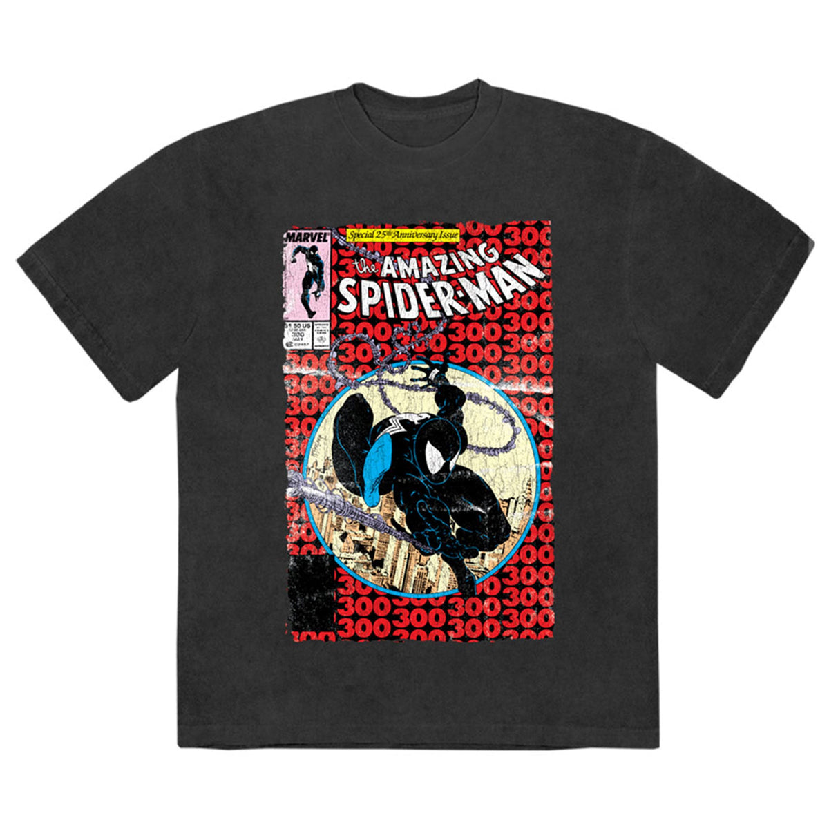 Amazing Spider-Man 25th Anniversay Limited Premium Wash T product image 1