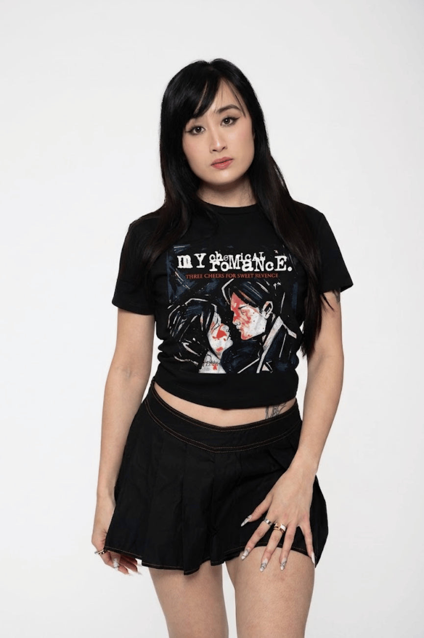 My Chemical Romance Three Cheers Crop Top product image 1