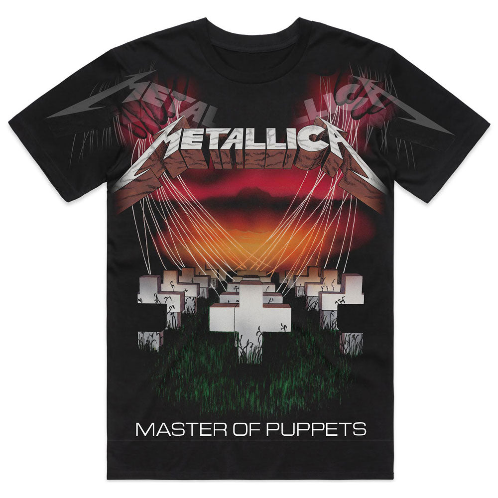 Metallica Master Of Puppets Jumbo Print T Shirt product image 1