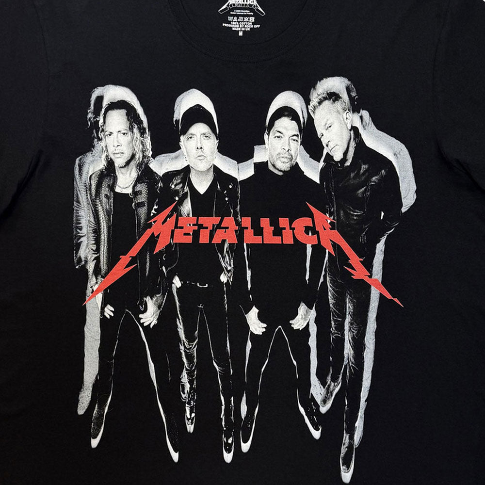 Metallica Band Shot All Over Jumbo Print T Shirt product image 2