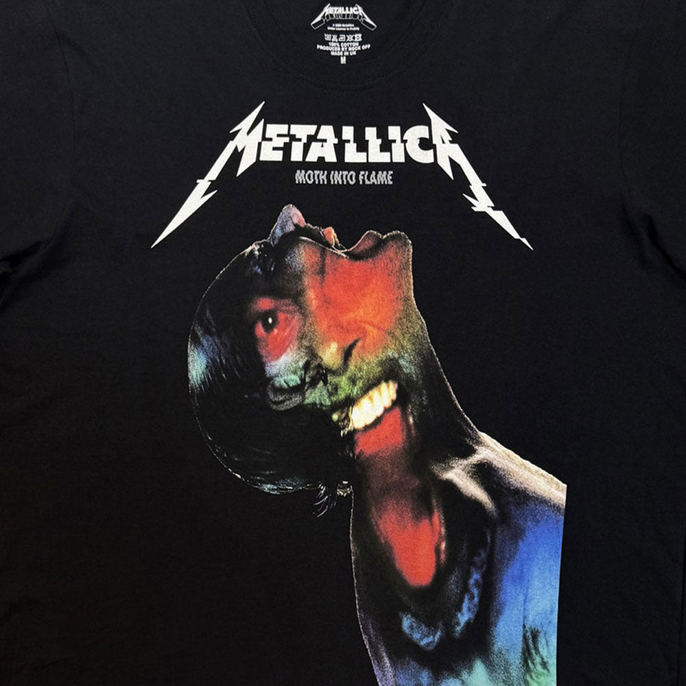 Metallica Moth Into Flame Jumbo Print T Shirt product image 2