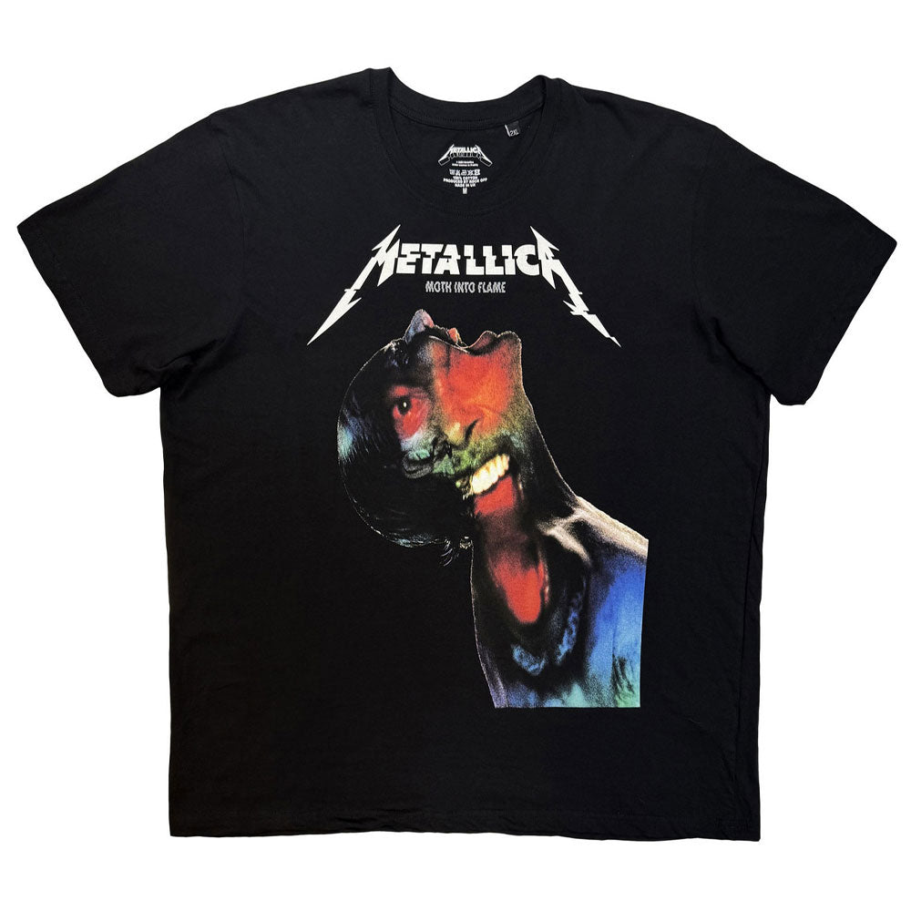 Metallica Moth Into Flame Jumbo Print T Shirt product image 1