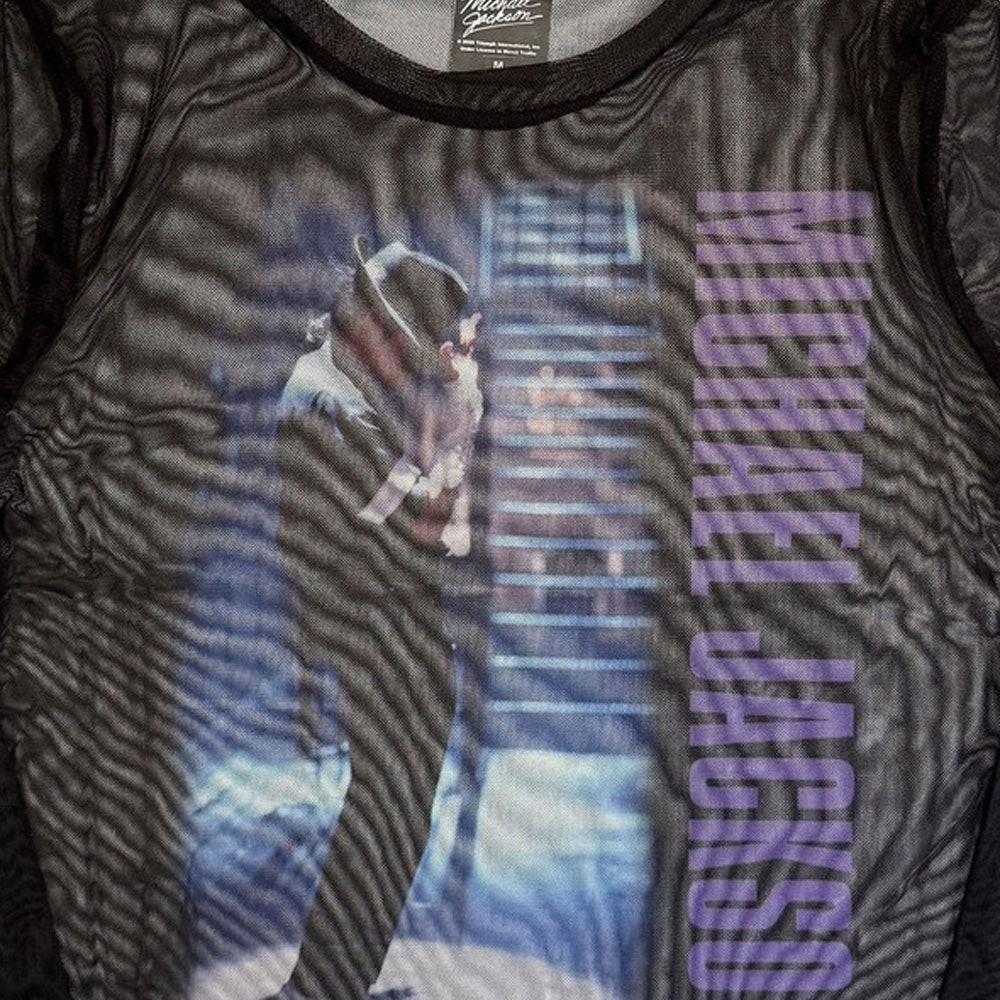 Michael Jackson Beat It Mesh Crop Top product image 2