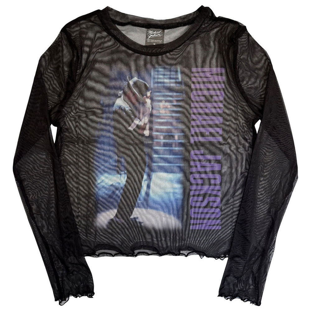 Michael Jackson Beat It Mesh Crop Top product image 1