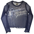 Michael Jackson Blurred Mesh Crop Top product image 1