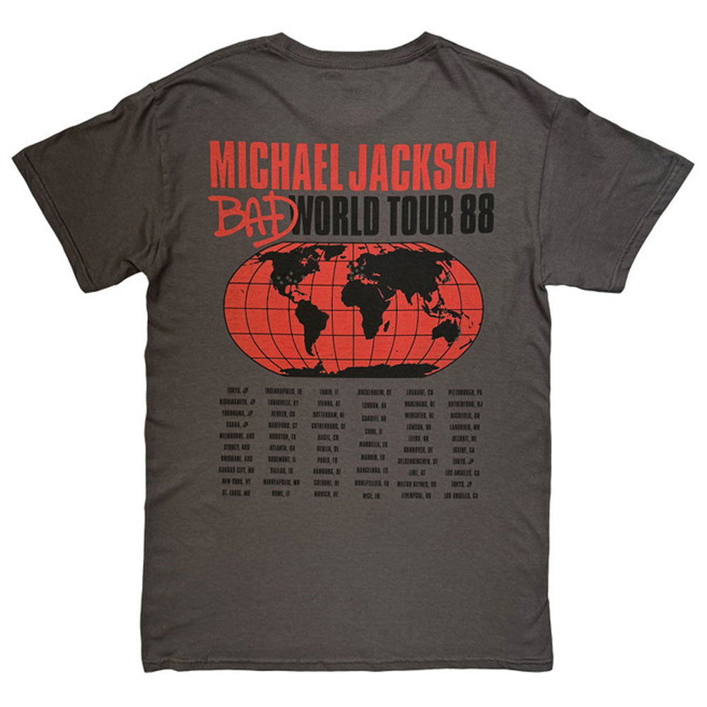 Michael Jackson Bad World Tour 88 T Shirt product image 2