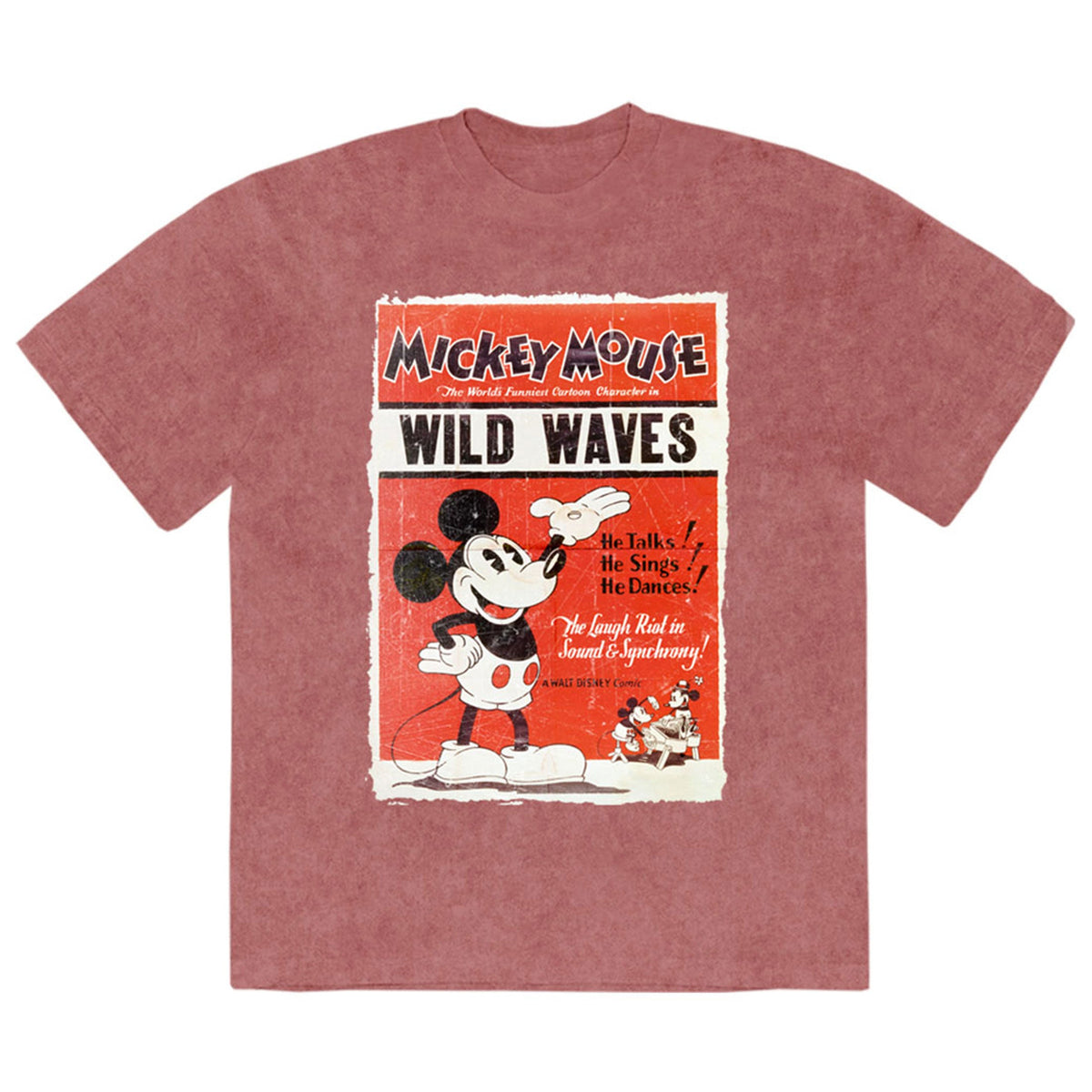 Mickey Mouse Wild Waves Limited Premium Wash T Shirt product image 1