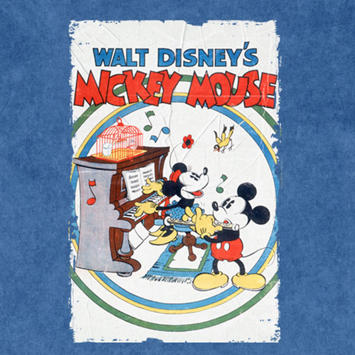 Mickey & Minnie Piano Limited Premium Wash T Shirt product image 2