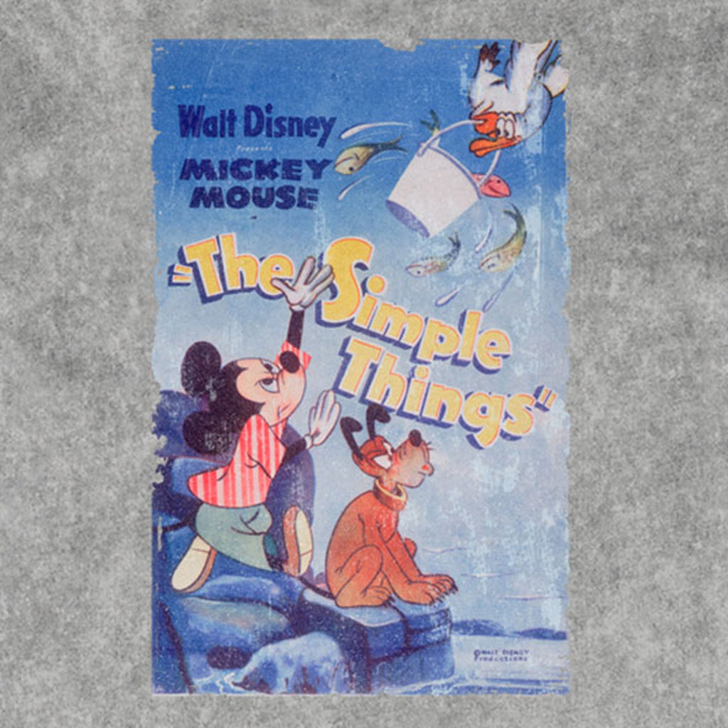 Mickey Mouse The Simple Things Limited Premium Wash T Shirt product image 2