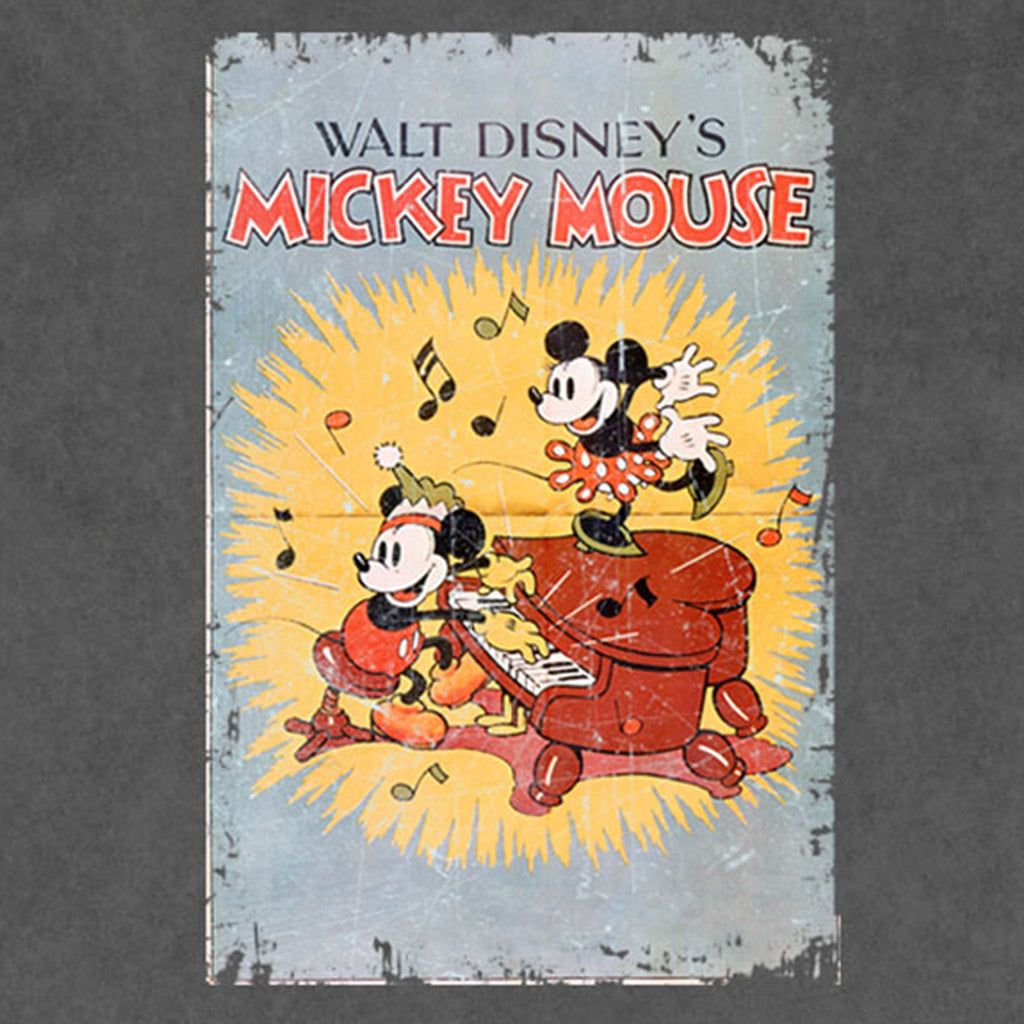 Mickey Mouse Piano Limited Premium Wash T Shirt product image 2