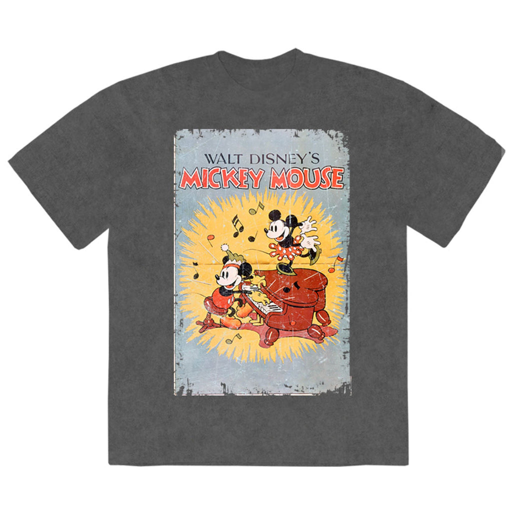Mickey Mouse Piano Limited Premium Wash T Shirt product image 1