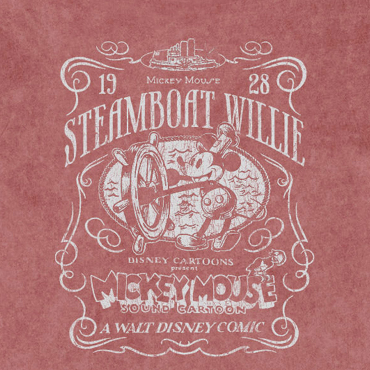 Mickey Mouse Steamboat Willie Limited Premium Wash T Shirt product image 2