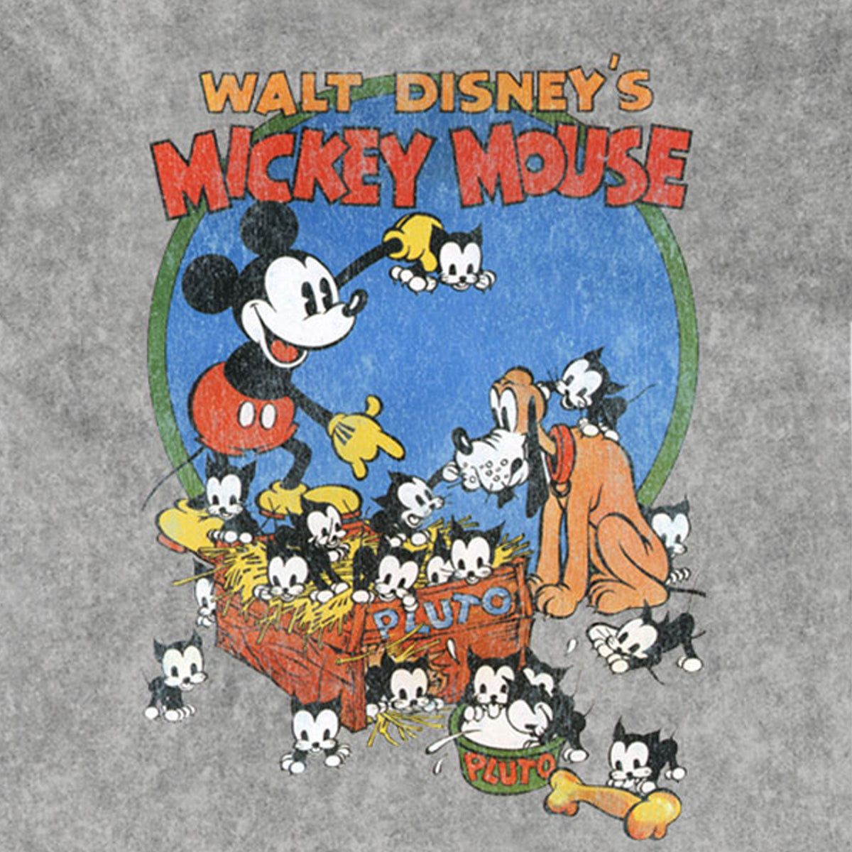 Mickey Mouse Cat Basket Limited Premium Wash T Shirt product image 2