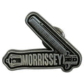 Morrissey Comb Logo Pin Badge