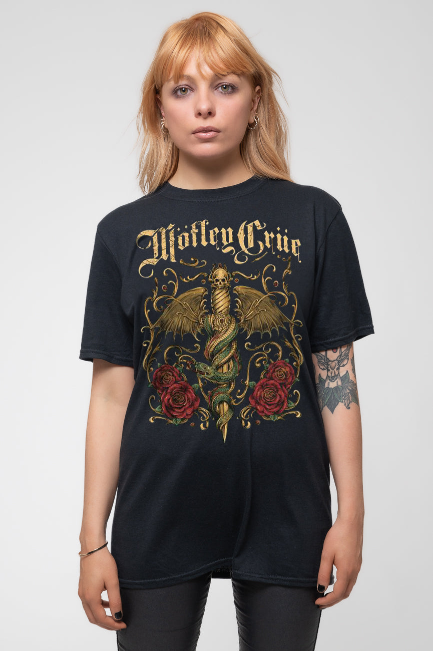 Motley Crue Exquisite Dagger Tee product image 1
