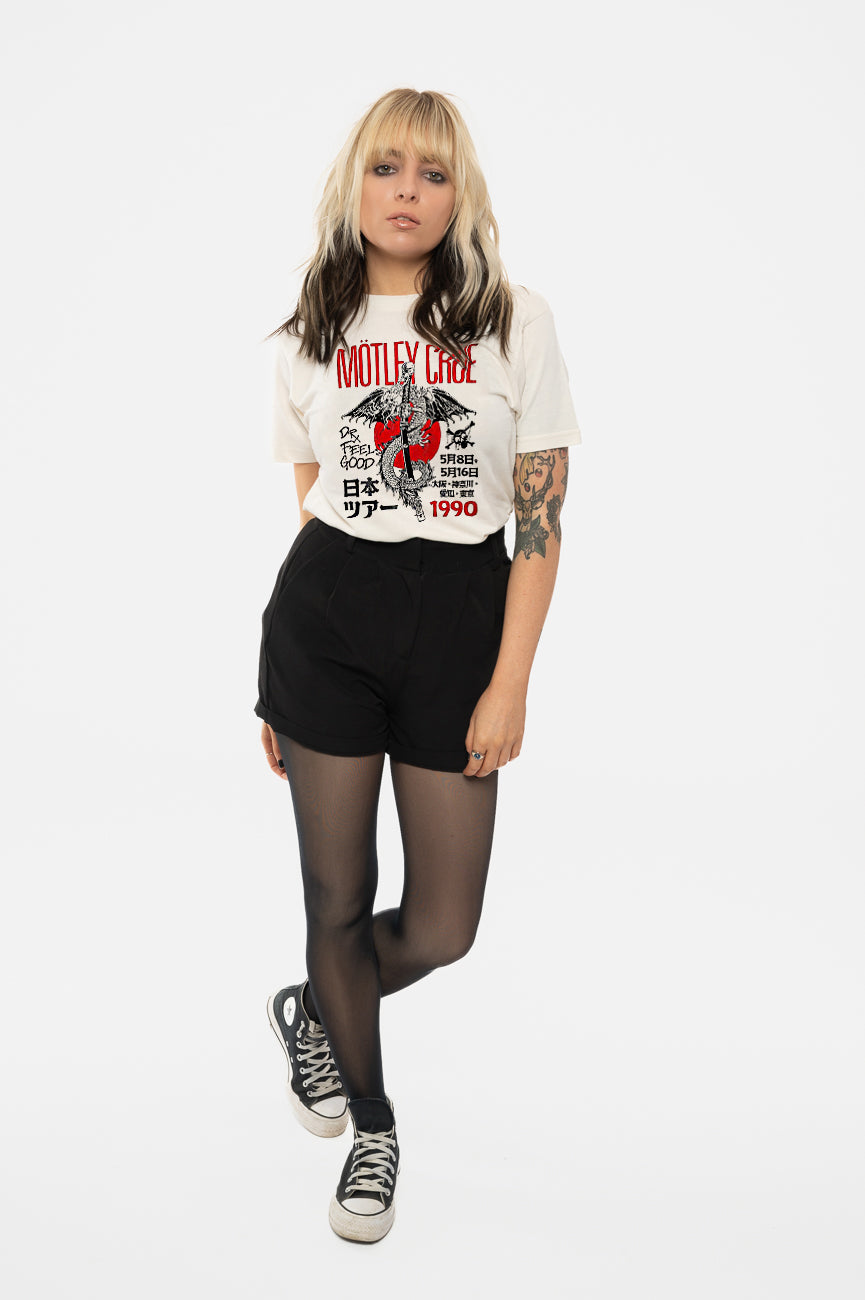 Motley Crue Dr Feelgood Japanese Tour 90 T Shirt product image 2