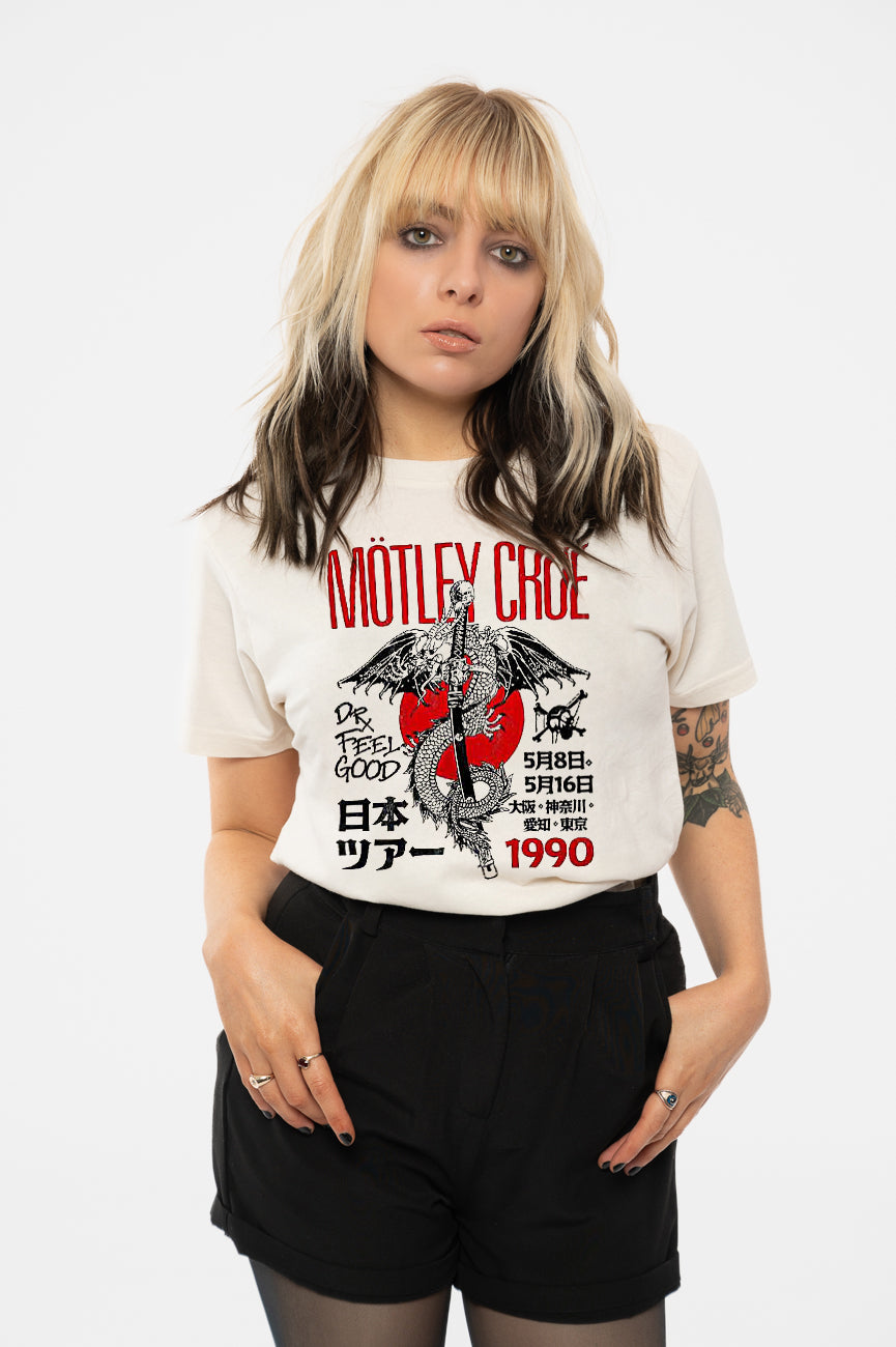 Motley Crue Dr Feelgood Japanese Tour 90 T Shirt product image 1