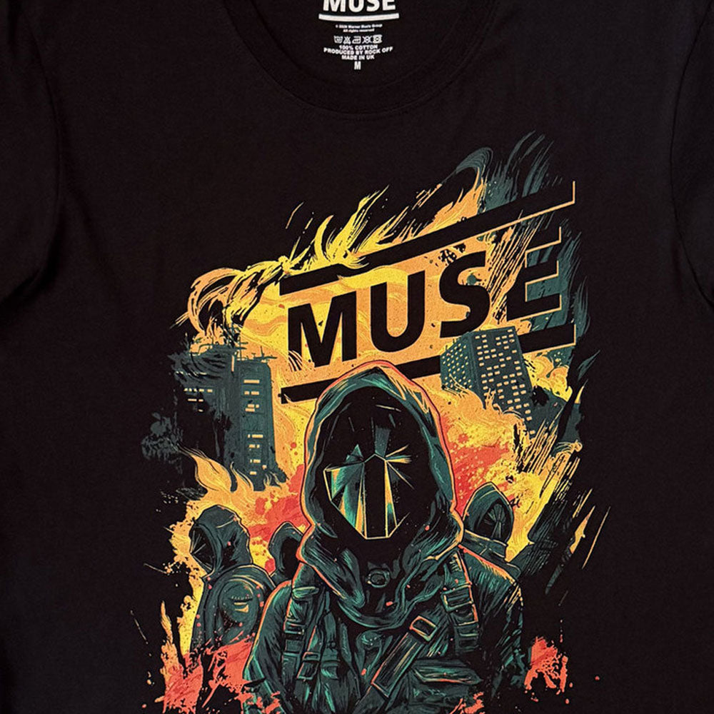 Muse Burning Band Logo T Shirt product image 2