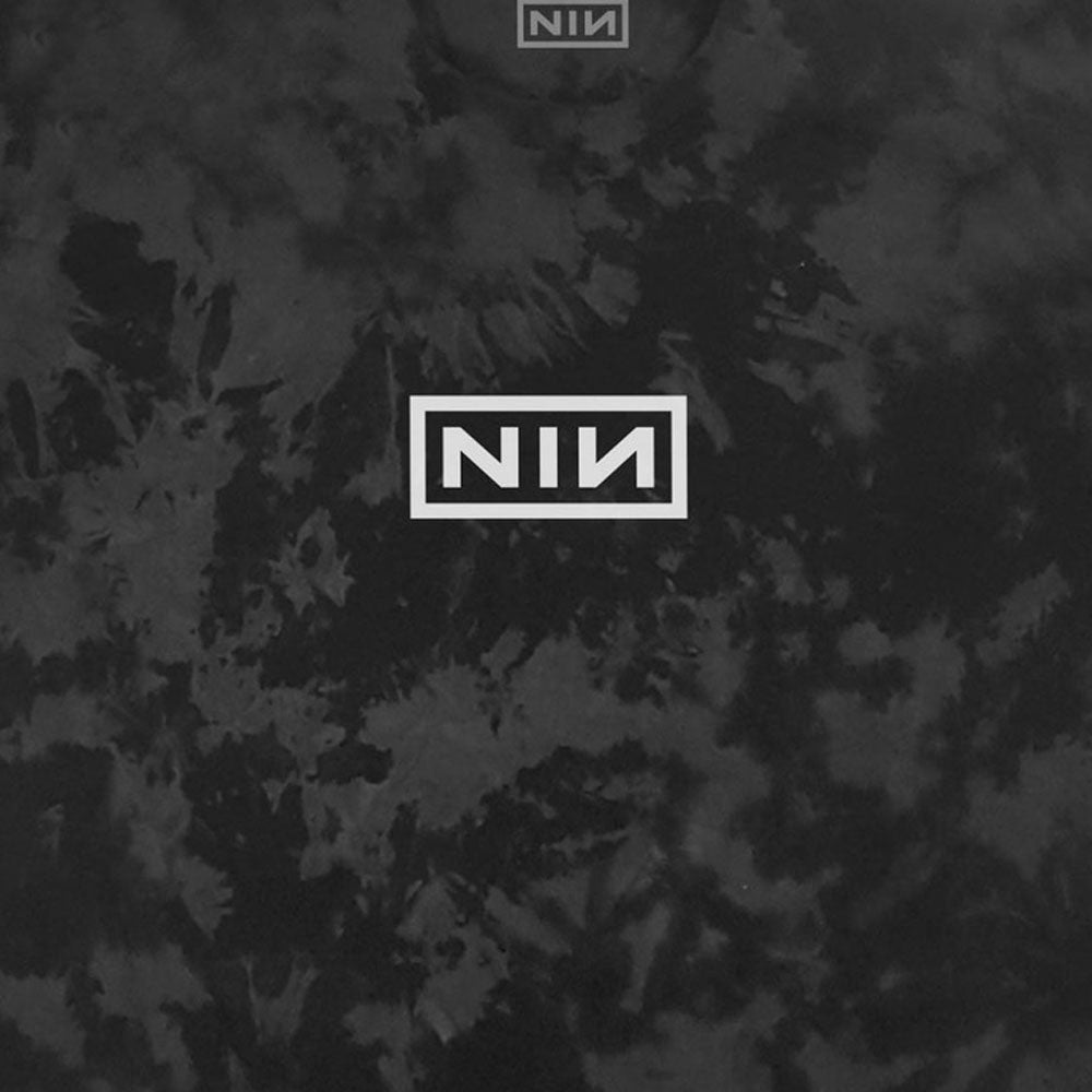 Nine Inch Nails Classic Band Logo Dye Wash T Shirt product image 2