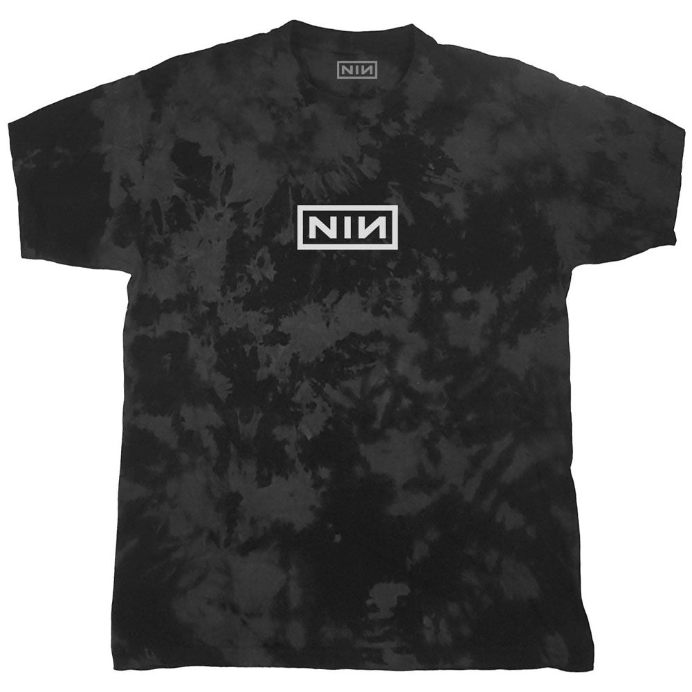 Nine Inch Nails Classic Band Logo Dye Wash T Shirt product image 1