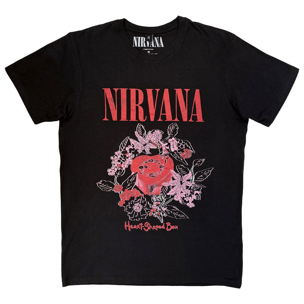 Nirvana Unisex Heart Shaped Box Premium Carbon T Shirt product image 1