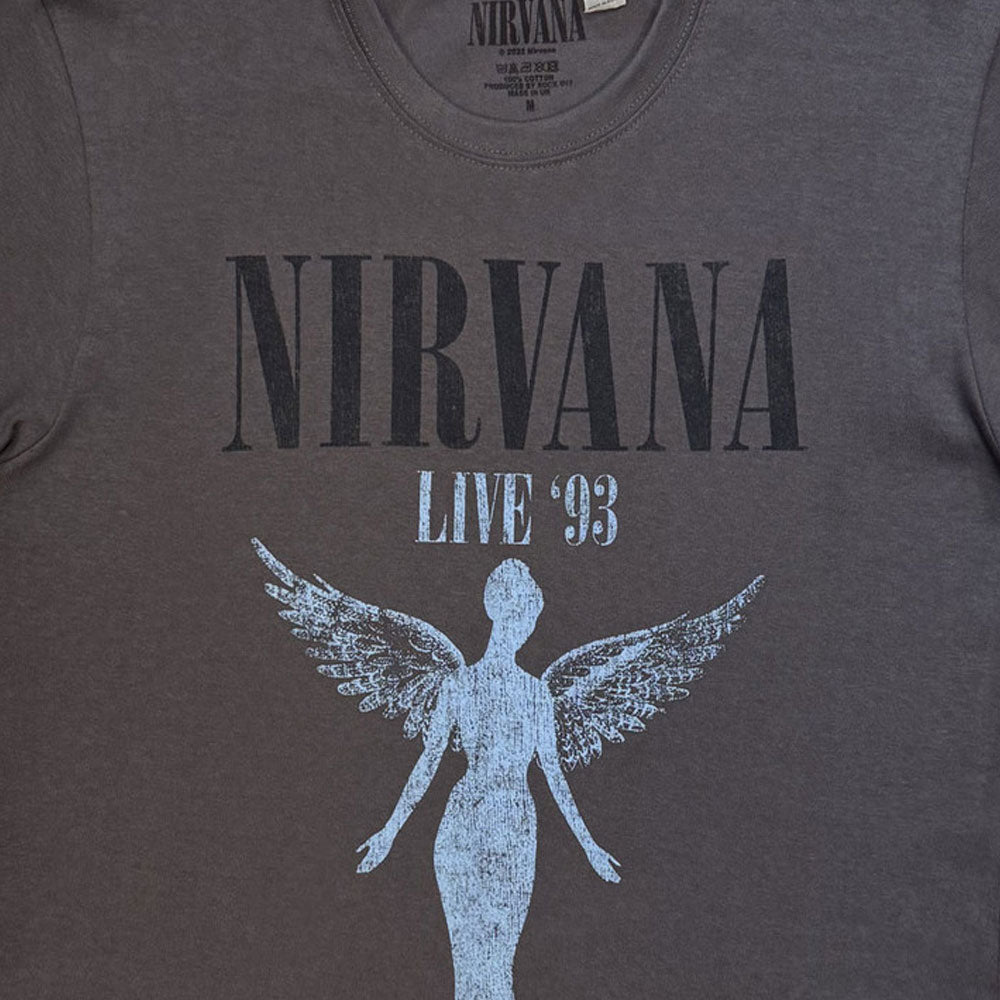 Nirvana Live 93 Angel T Shirt product image 2