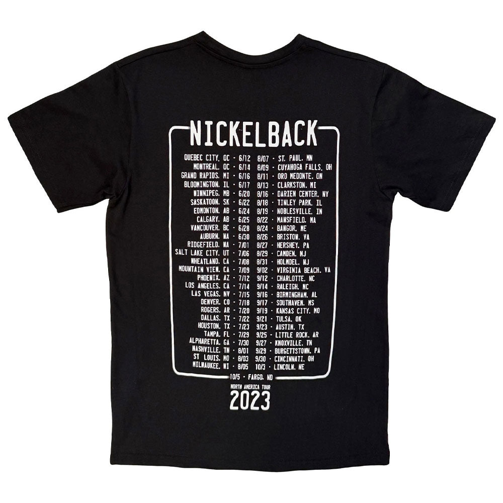 Nickelback Get Rollin Tour Premium Carbon T Shirt product image 2