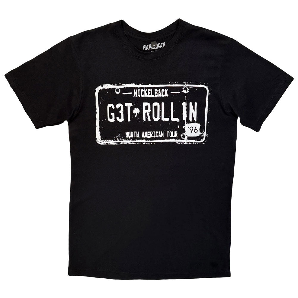 Nickelback Get Rollin Tour Premium Carbon T Shirt product image 1