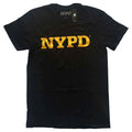New York City NYPD Text Logo T Shirt product image 1