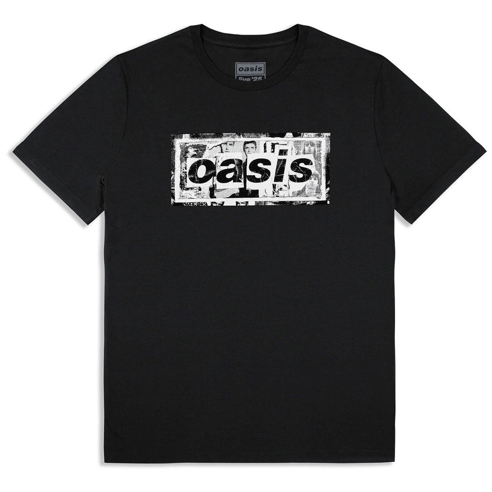 Oasis Collage Live 25 World Tour T Shirt product image 1