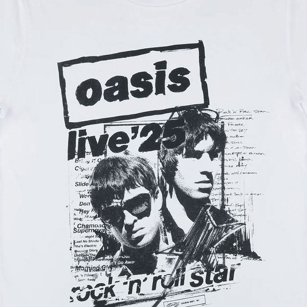 Oasis Live 25 Rock N Roll Star T Shirt product image 2