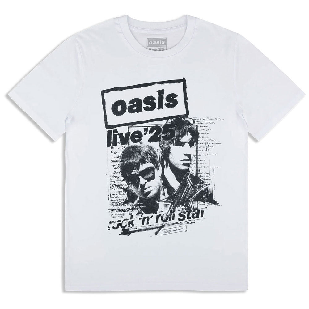 Oasis Live 25 Rock N Roll Star T Shirt product image 1