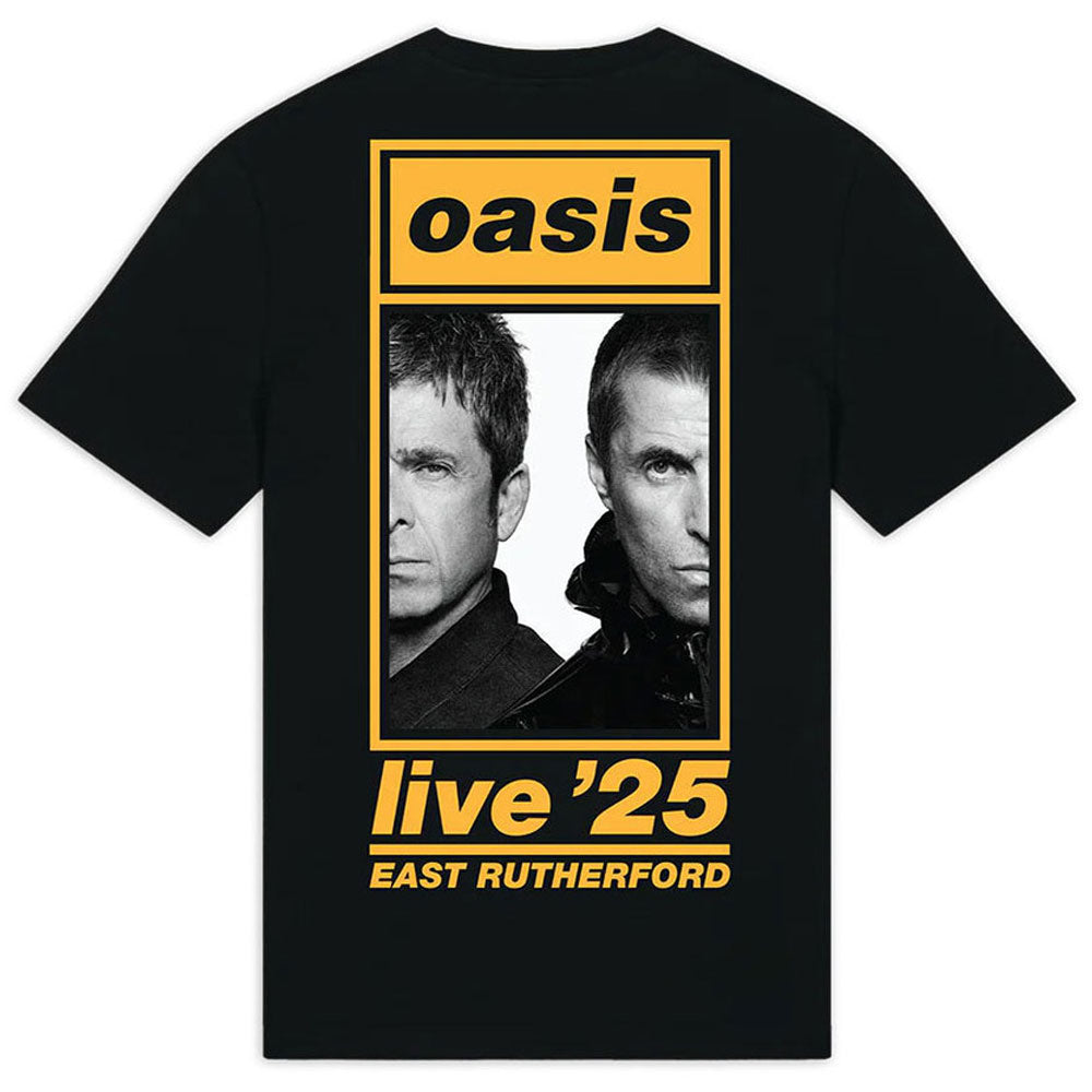 Oasis Live 25 East Rutherford Half Faces Fan Store T Shirt product image 2