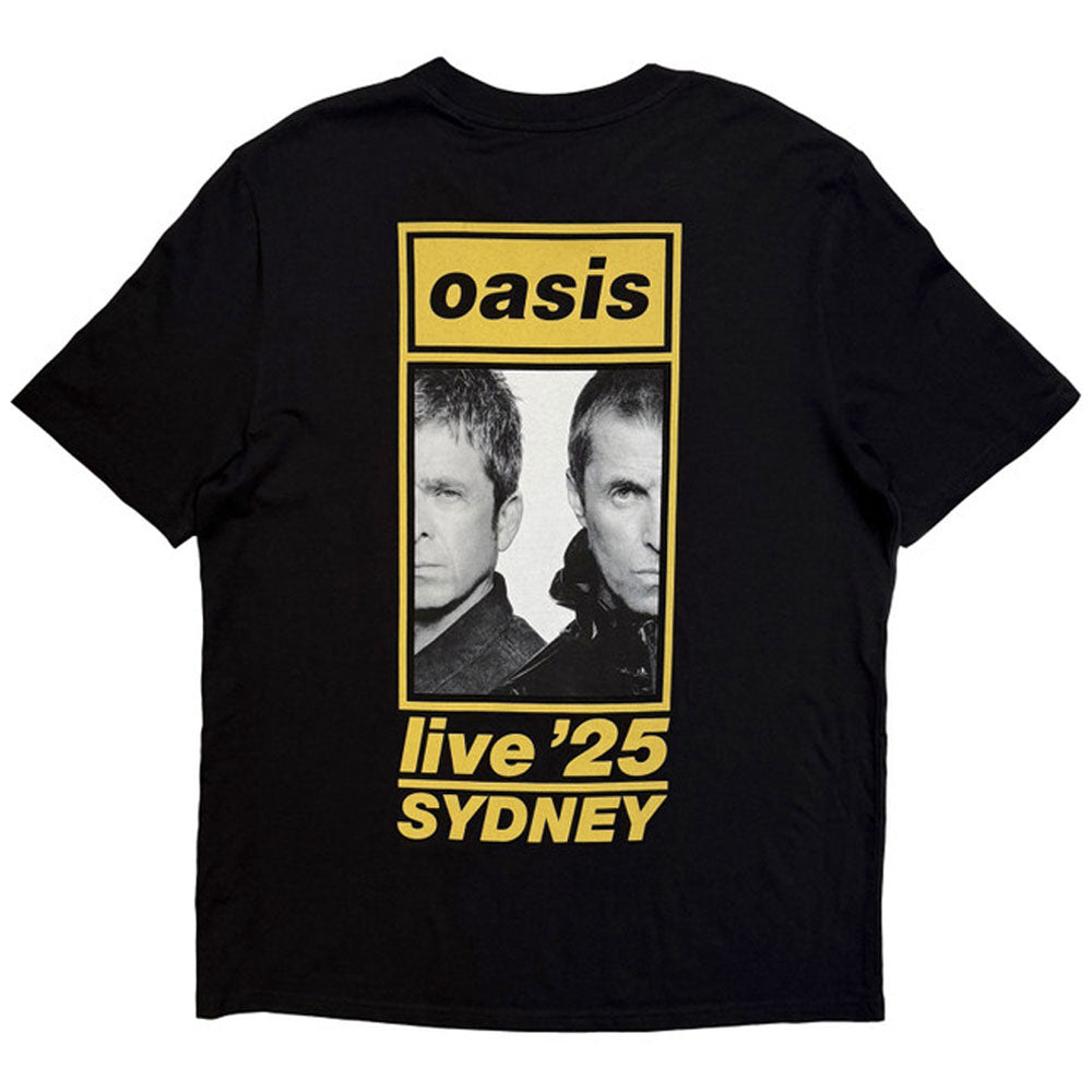 Oasis Live 25 Sydney Half Faces Fan Store T Shirt product image 2