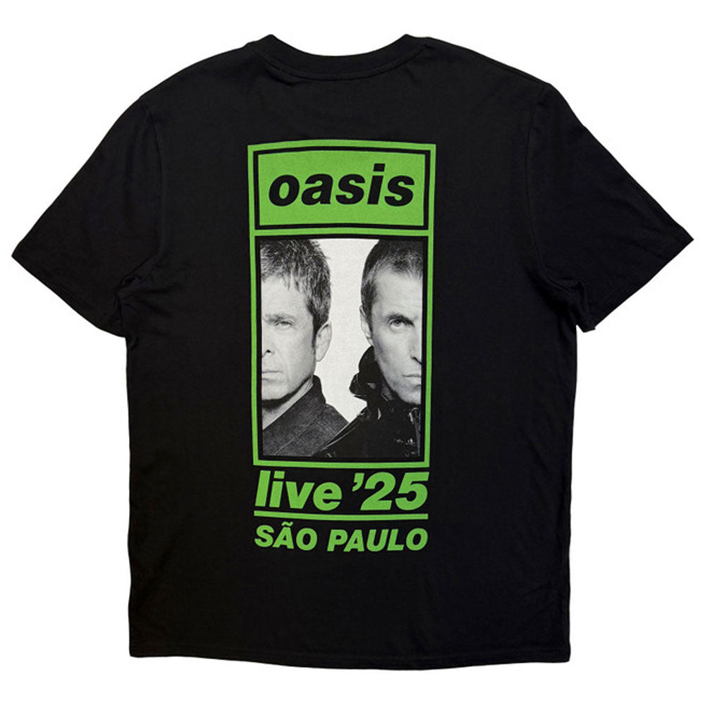 Oasis Live 25 Sao Paulo Half Faces Fan Store T Shirt product image 2