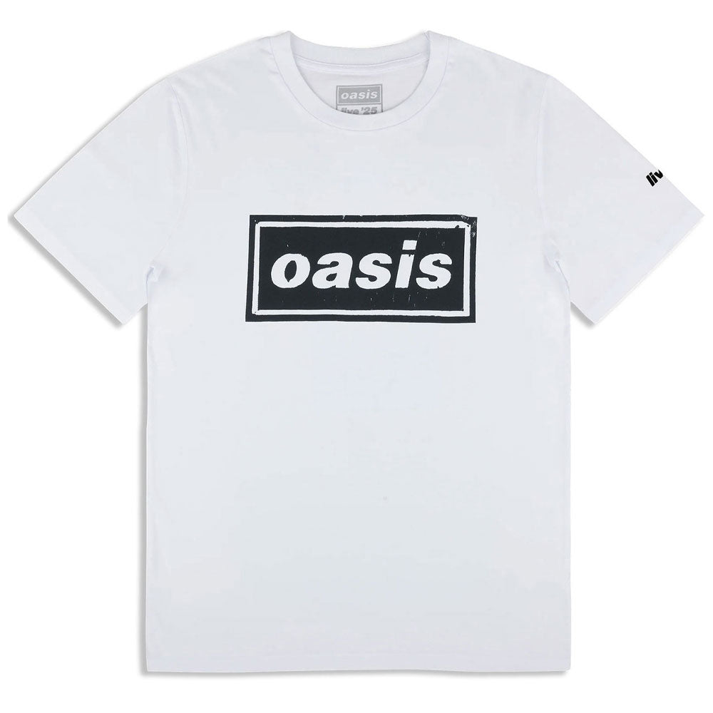Oasis Stencil Band Logo T Shirt product image 1