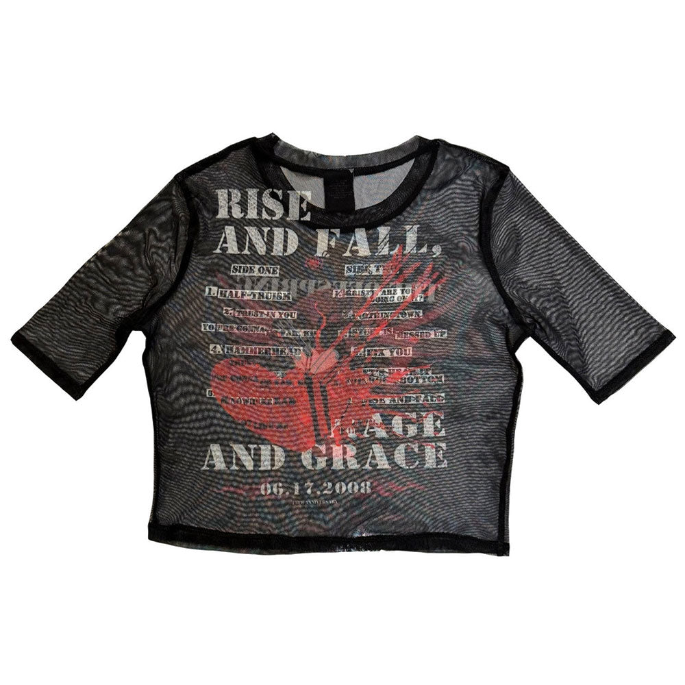 The Offspring Rise And Fall Mesh Crop Top product image 2