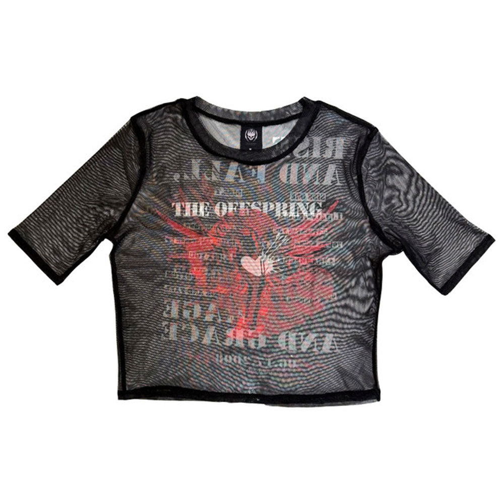 The Offspring Rise And Fall Mesh Crop Top product image 1