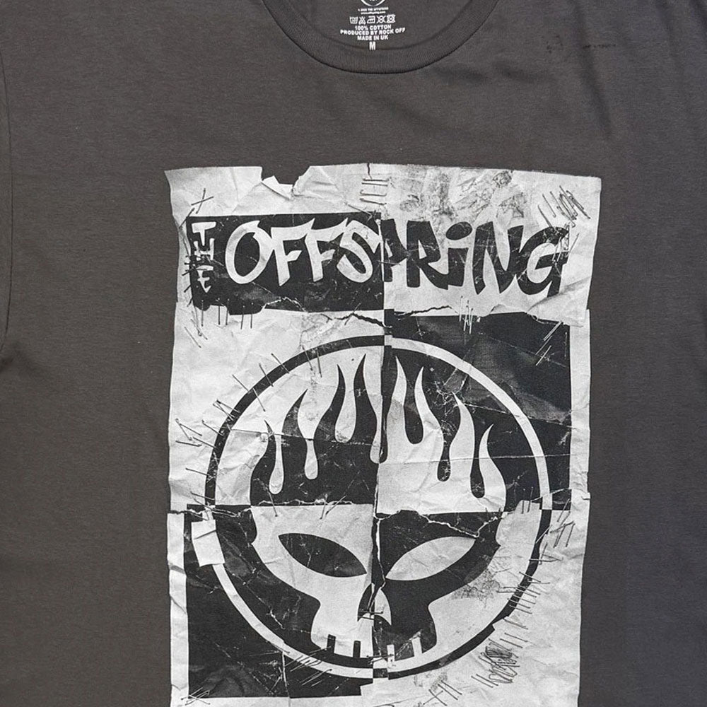 The Offspring Ripped Sketched Poster T Shirt