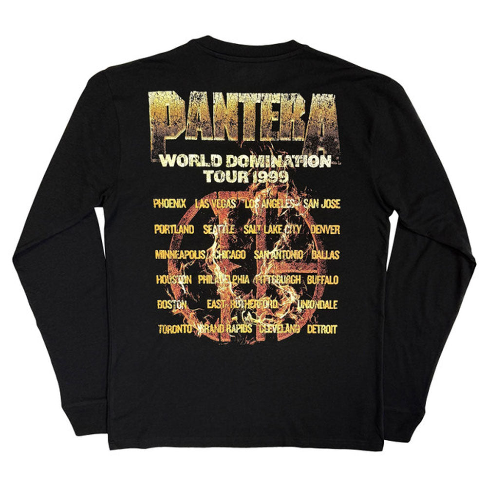 Pantera World Domination Tour Long Sleeve T Shirt product image 2