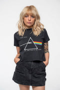 Pink Floyd Dark Side Of The Moon Courier Crop Top product image 1